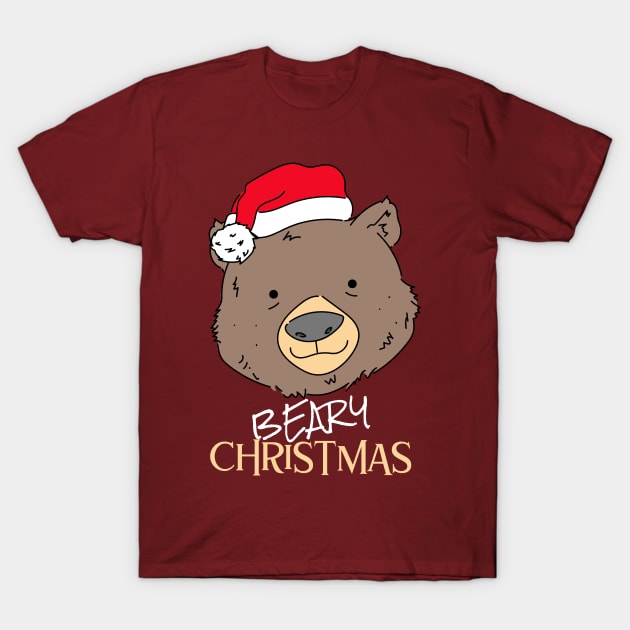 Beary Christmas T-Shirt by GeeHanz